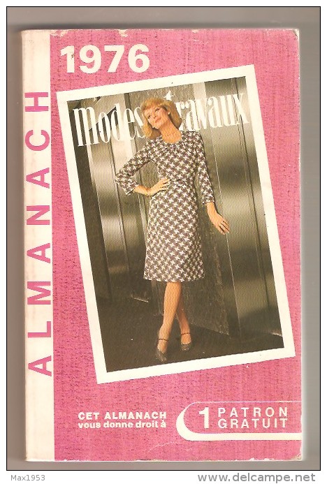 ALMANACH MODE ET TRAVAUX 1976 - Fashion