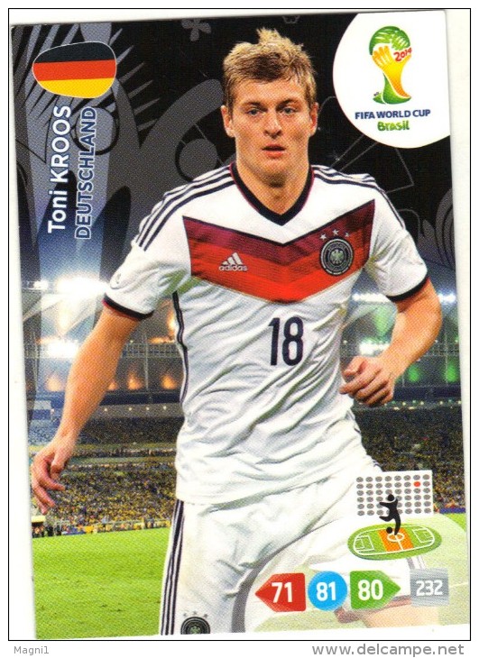 Panini Adrenalyn - FIFA World Cup Brésil - Toni KROOS (Deutschland) - Trading Cards