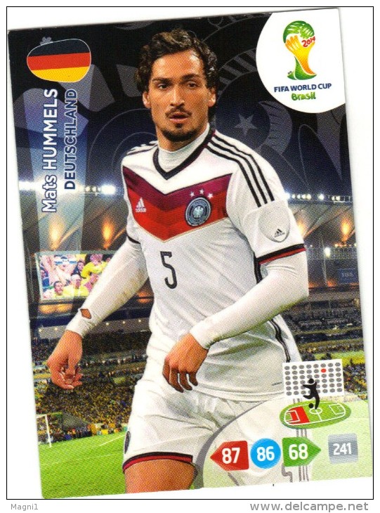 Panini Adrenalyn - FIFA World Cup Brésil - Mats HUMMELS (Deutschland) - Trading-Karten