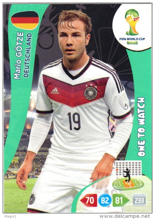 Panini Adrenalyn - FIFA World Cup Brésil - Mario GOTZE (Deutschland) - Trading Cards