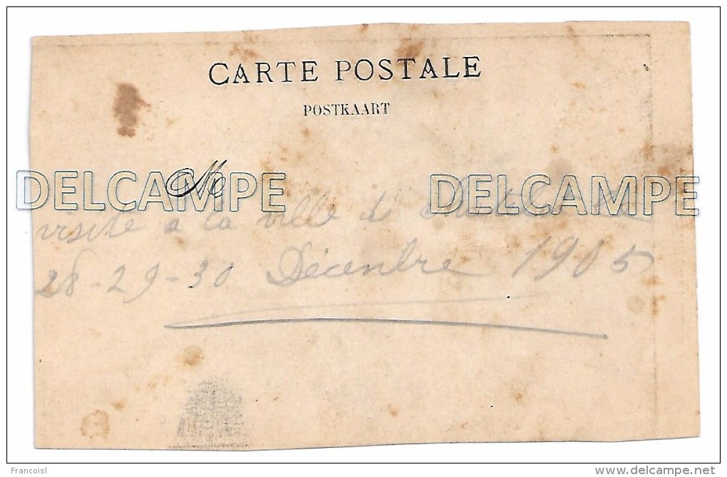 Roland Géant, Autrichien En Visite à Châtelet En Décembre 1905. - Artiesten