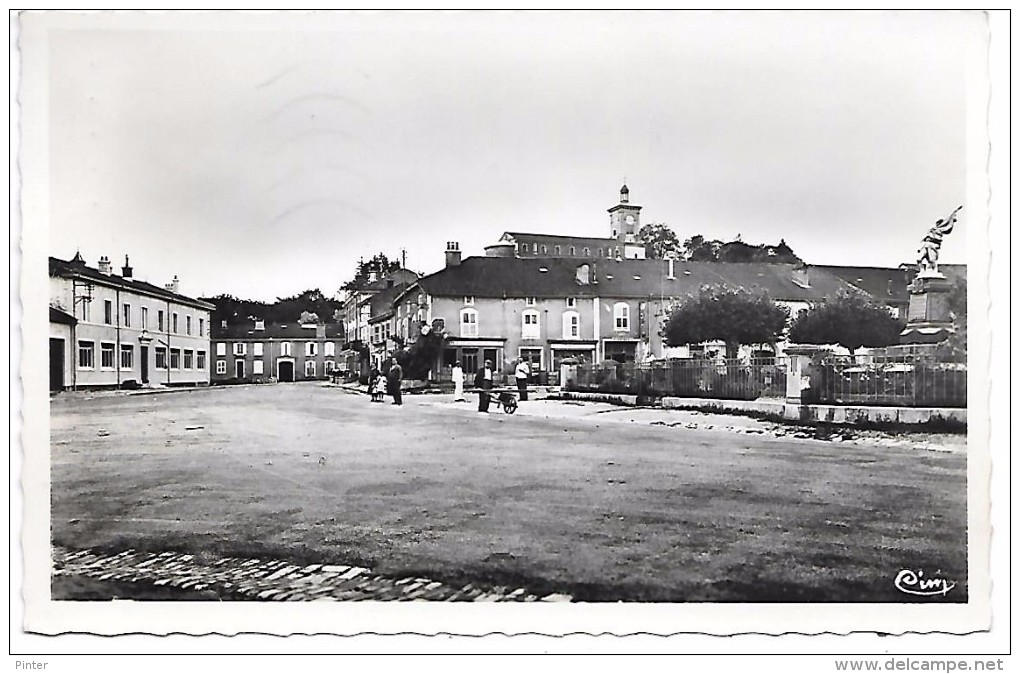 CHATENOIS - Place Du Monument - Ecole Des Filles - Chatenois