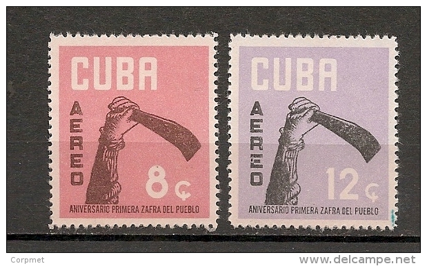 CUBA - Posta Aérienne - Air Mail  - Yvert # A 237/8 - * MINT (Light Trace Of Hinge) - Poste Aérienne