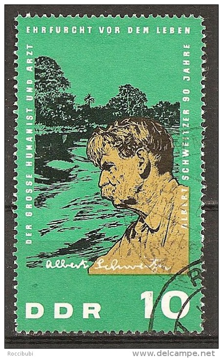 DDR 1965 O - Albert Schweitzer