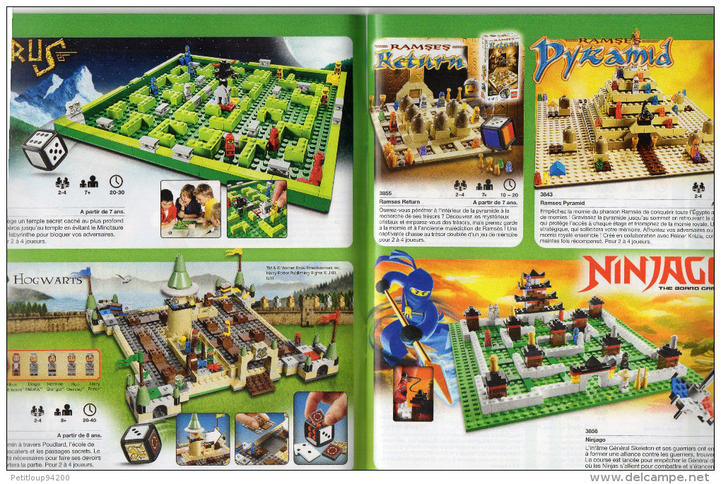 CATALOGUE LEGO Juillet-Décembre  2011