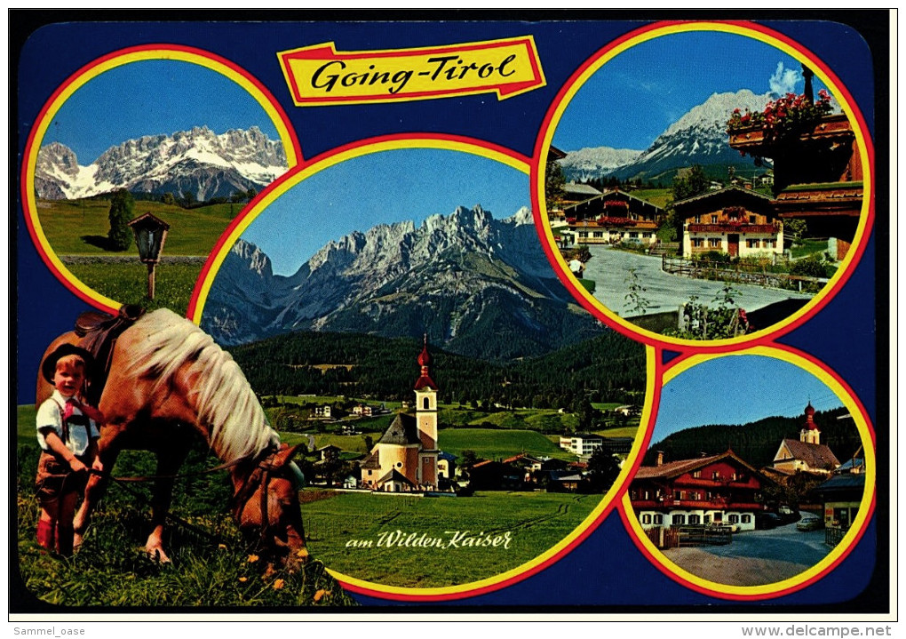 Going / Tirol  -  Am Wilden Kaiser  -  Mehrbild-Ansichtskarte Ca.1983    (4884) - Kufstein