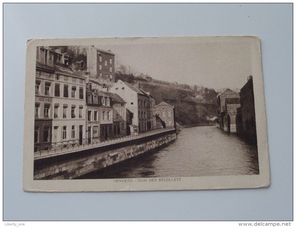 Quai Des Récollets ( 13855 ) Anno 19?? ( Zie Foto´s Voor Details ) !! - Verviers