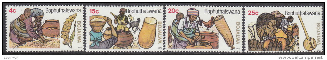 BOPHUTHATSWANA, 1979 BEER 4 MNH - Bophuthatswana