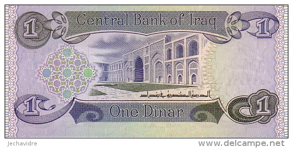 IRAQ  1 Dinar  Emission De 1984   Pick 69a     ***** BILLET  NEUF ***** - Irak