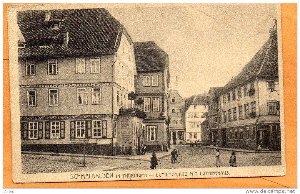 Schmalkalden 1910 Postcard - Schmalkalden