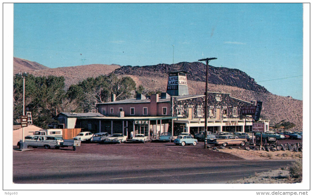 The Little Lake Hotel And Cafe At "the Gateway To The Eastern High Sierra And Death Valley" - Death Valley