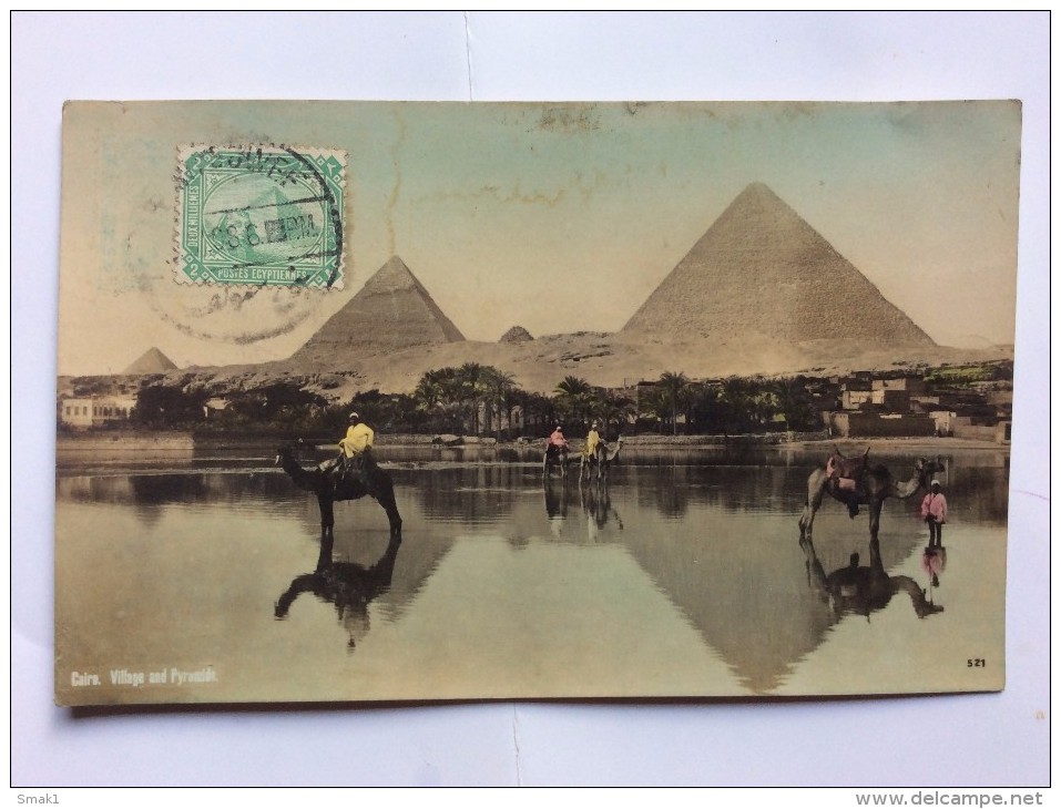 AK    CAIRO  KAIRO   MAXIMUMCARD   CARTE MAXIMUM  Spinx   Pyramiden - Kairo