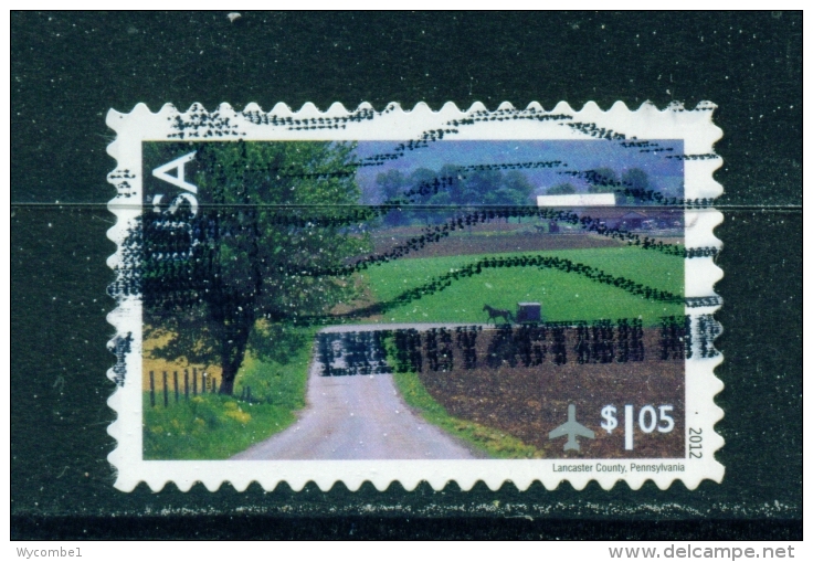 USA  -  2012  Lancaster County  $1.05  Used As Scan - Oblitérés