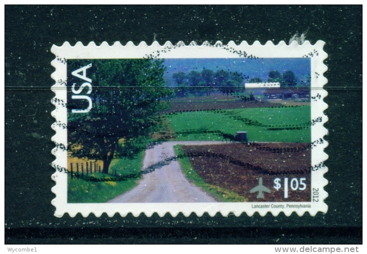 USA  -  2012  Lancaster County  $1.05  Used As Scan - Used Stamps