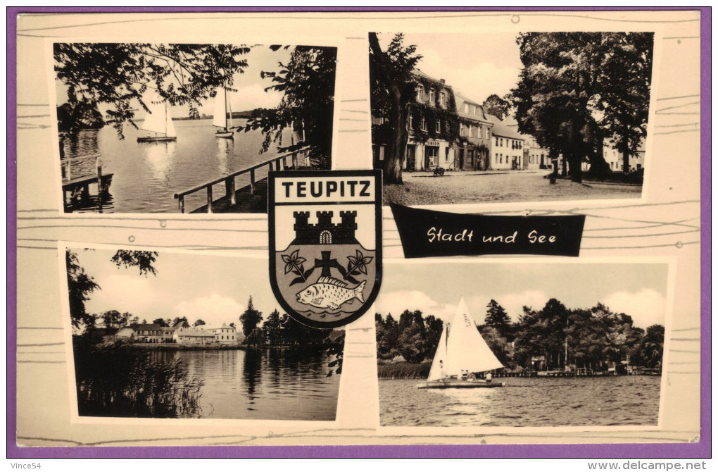 TEUPITZ - Stadt Und See 1964 - Teupitz