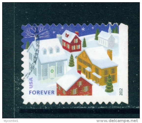 USA  -  2012  Christmas  Forever  Used As Scan - Usados