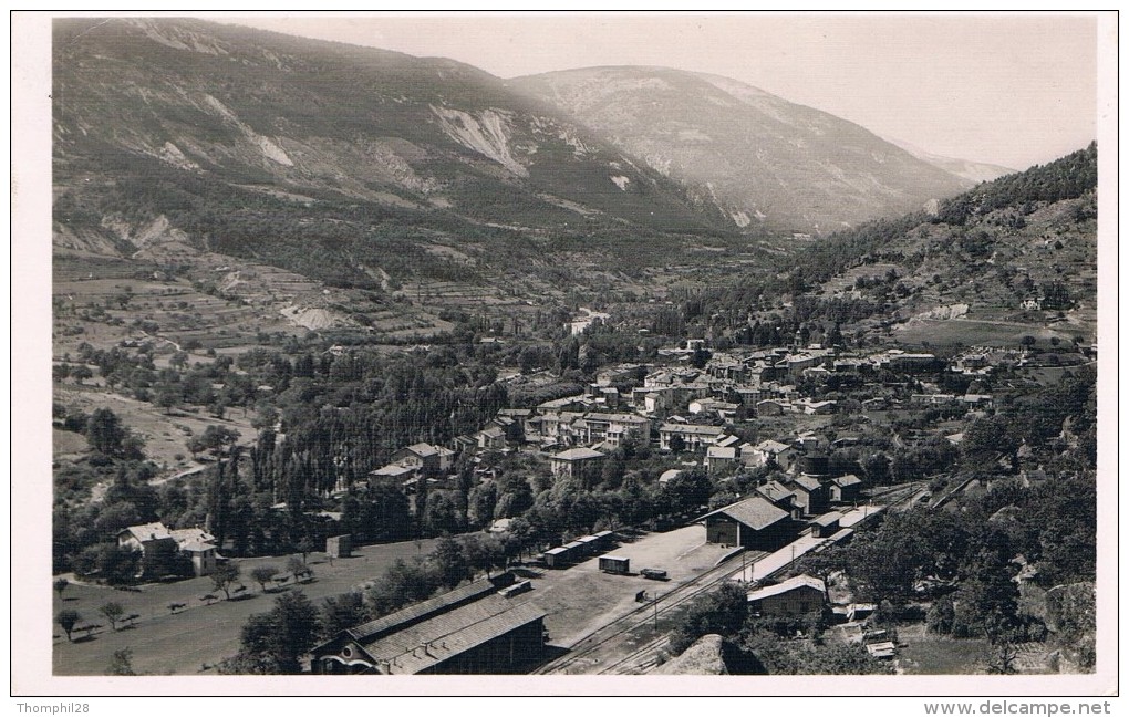 ANNOT (alt. 705 M.) - Vue Générale Prise Du Sentier De La Chambre Du Roi - Circulé 1945, Petit Format, 2 Scans - Autres & Non Classés