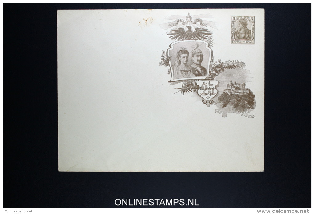 Germany: Heil Deutschlands Kaiser-paar 4 Covers Not Used - Omslagen