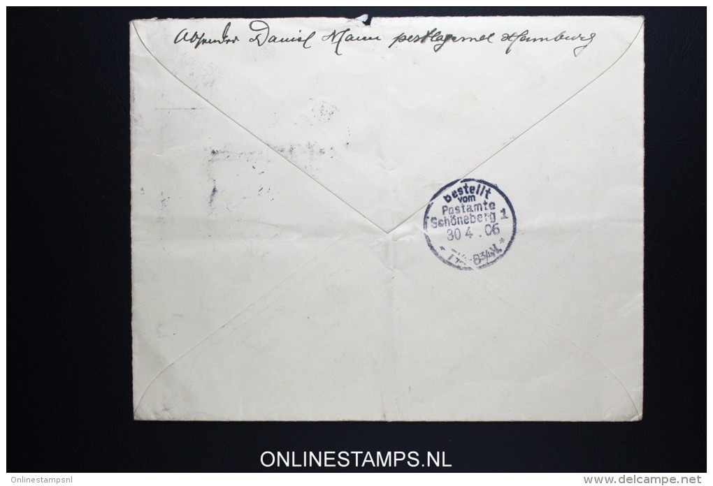 Germany: Heil Deutschlands Kaiser-paar Used Cover Uprated Hamburg To Berlin - Briefe