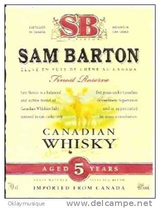 Whisky Sam Barton - Whisky