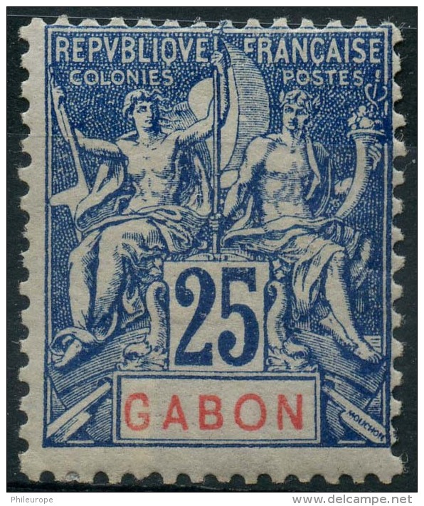 Gabon (1904) N 23 * (charniere) - Andere & Zonder Classificatie