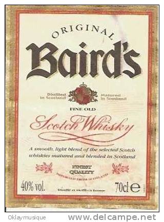 BAIRD´S - Whisky