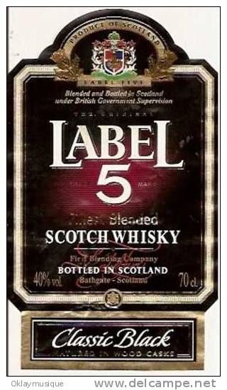 LABEL 5 - Whisky