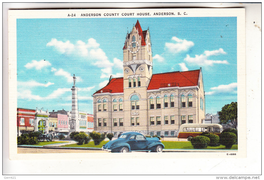 USA / SOUTH CAROLINA / ANDERSON, Country Court House - Anderson