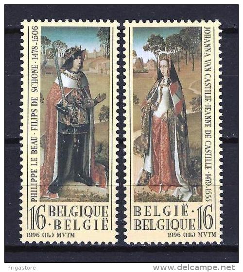 BELGIQUE 1996 Yvert N° 2661 Et 2662 Neuf ** Sans Charnière Never Hinged - Ungebraucht