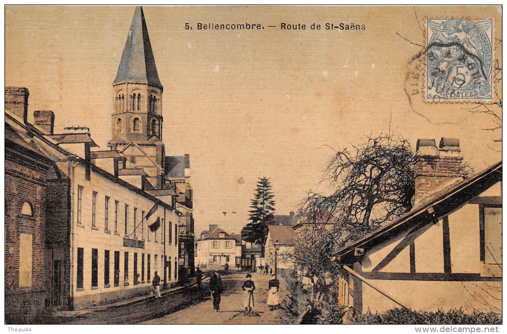 ¤¤  -  5   -   BELLENCOMBRE   -  Route De Saint-Saëns     -  ¤¤ - Bellencombre