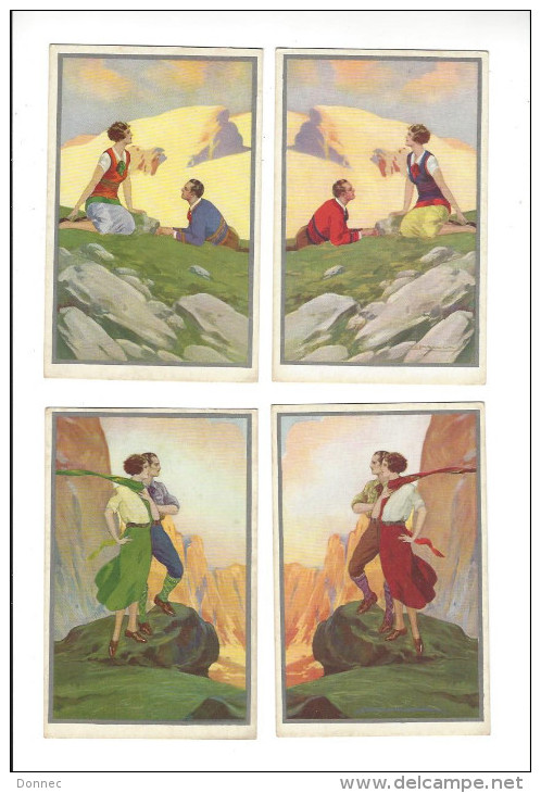 Corbella, Lot 8 Cartes ( Charme, Amour, Nature Montagne ) - Corbella, T.