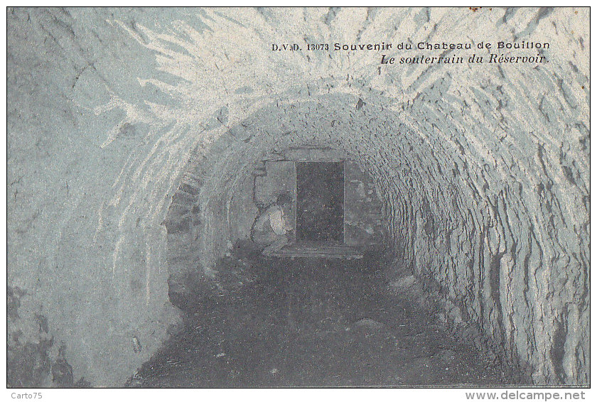 Belgique - Bouillon - Souterrain Du Réservoir Du Château - 1907 - Bouillon