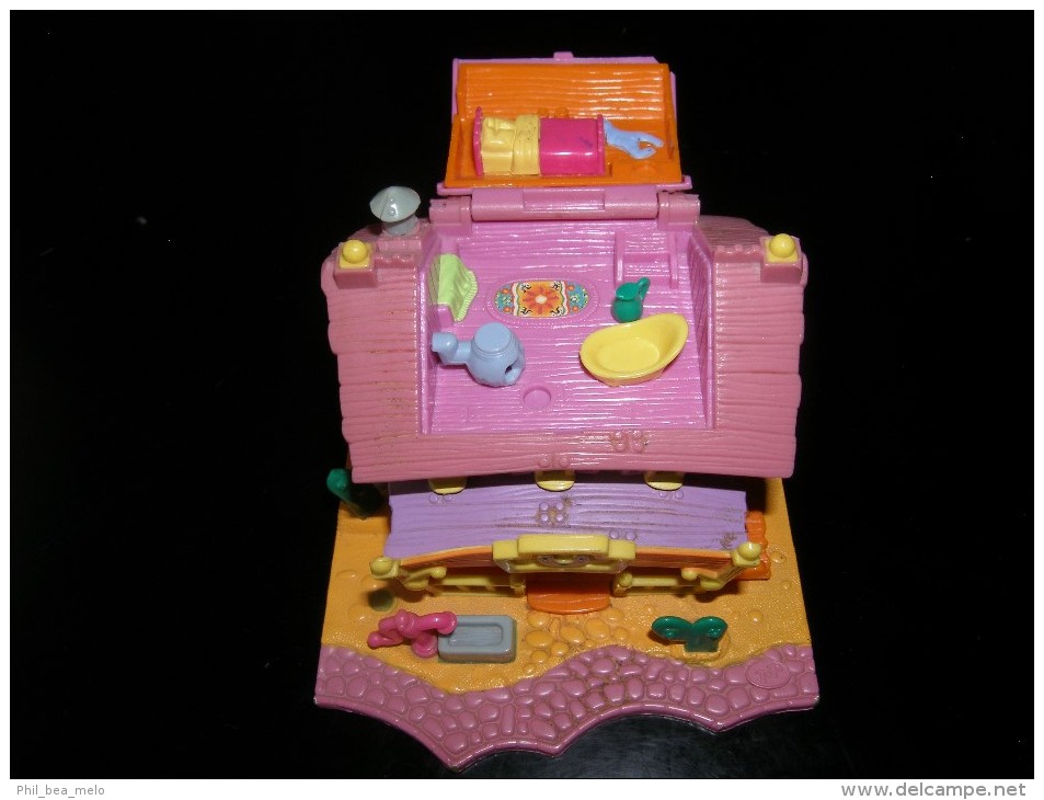 POLLY POCKET MINI  SALOON - VENDU SANS PERSONNAGE - VOIR PHOTOS - Autres & Non Classés