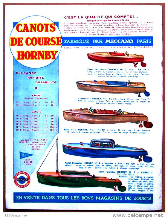 MECCANO MAGAZINE Volume XIII N° 3 Mars 1936 (France) > Un Nouveau Véhicule Curieux : La Dynasphère, Véhicule Cerceau... - Meccano