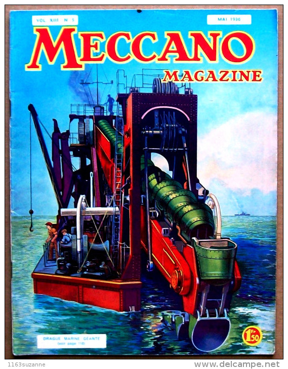 MECCANO MAGAZINE Volume XIII N° 5 Mai 1936 (France) > Paris En Transformation (Exposition De 1937)... - Meccano