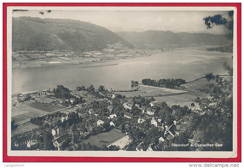 Foto-AK Österreich ´Steindorf Am Ossiacher See´ ~ 1929 - Ossiachersee-Orte
