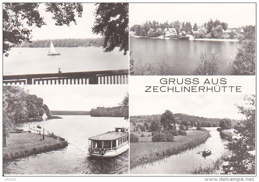 AK Gruss Aus Zechlinerhütte (Neuruppin) - Mehrbildkarte   (17328) - Zechlinerhütte