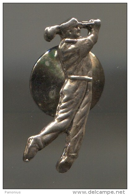 GOLF - Vintage Pin, Badge, Brooch - Golf