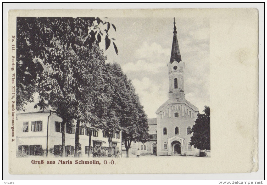 Gruß Aus Maria Schmolln, 1915 (Bez. Braunau Am Inn, Mattighofen, Innviertel) - Braunau