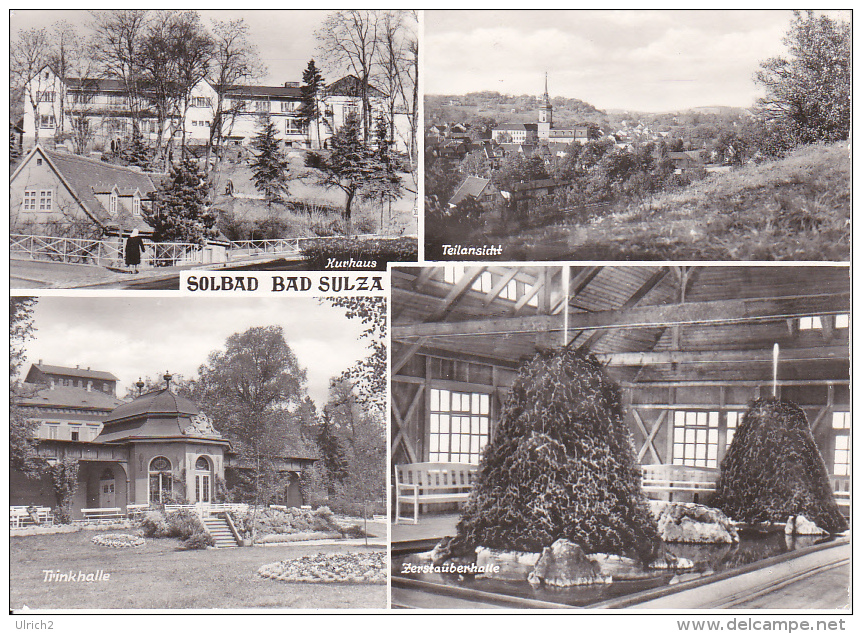 AK Solbad Bad Sulza - Mehrbildkarte - 1979 (17345) - Bad Sulza