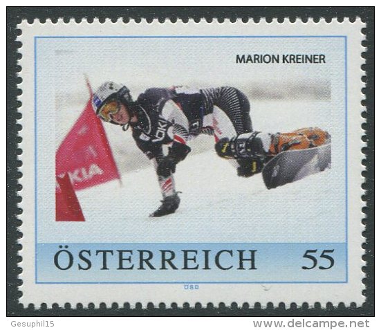 ÖSTERREICH / PM Marion Kreiner / Postfrisch / MNH /  ** - Personalisierte Briefmarken