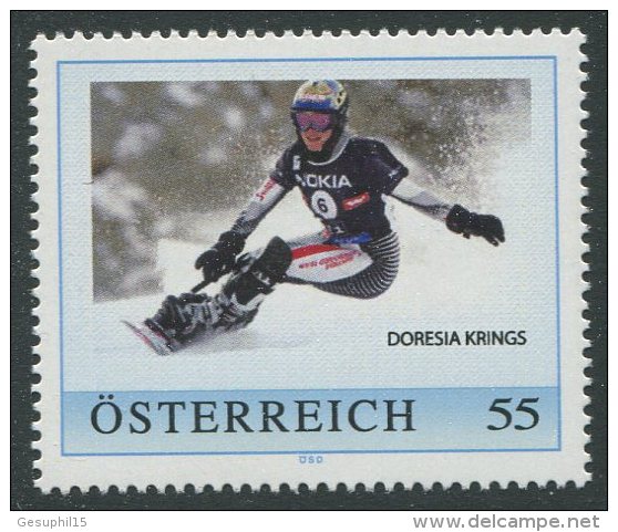 ÖSTERREICH / PM Doresia Krings / Postfrisch / MNH /  ** - Personalisierte Briefmarken