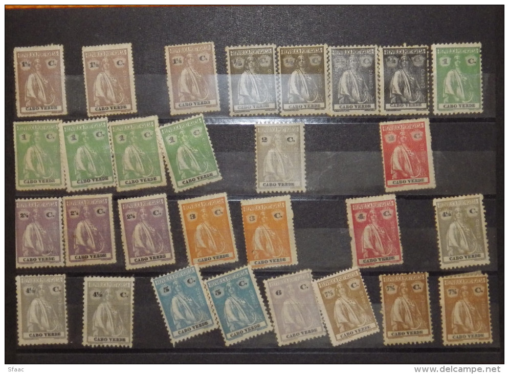 Cape Verde - Lot Of Used Stamps - Ceres  - Cabo Verde - Cap Vert