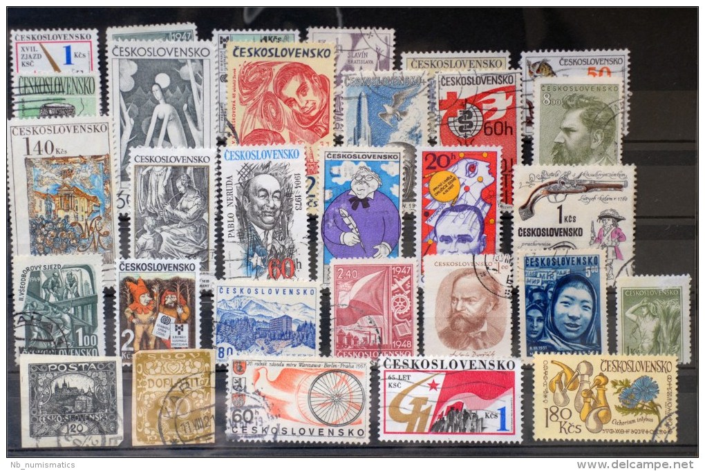 Ceskoslovensko- Lot Stamps (ST385) - Collections (sans Albums)