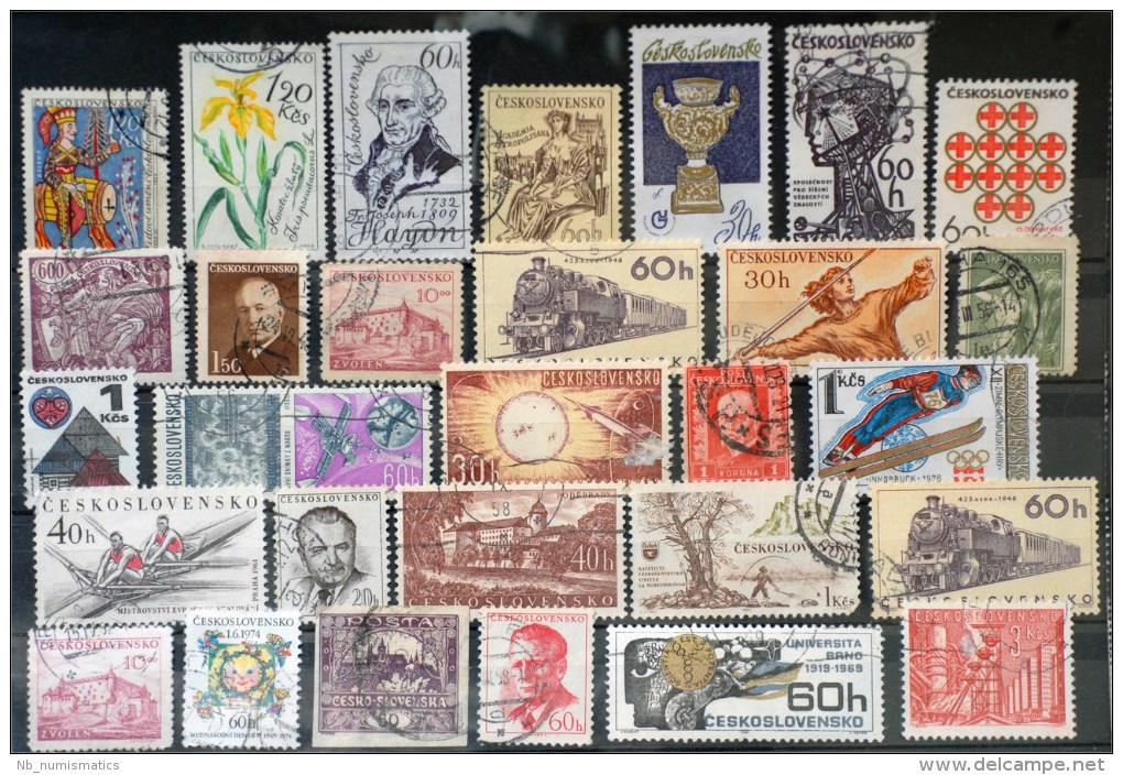 Ceskoslovensko- Lot Stamps (ST393) - Collections (sans Albums)