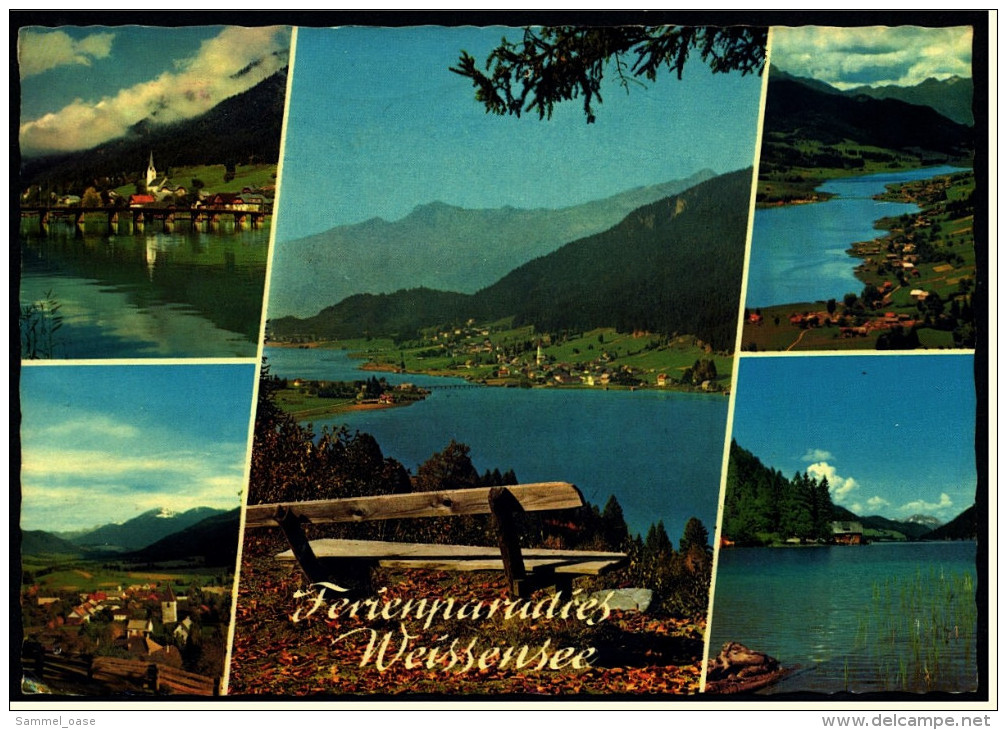 Weissensee  -  Mehrbild-Ansichtskarte Ca.1980   (4882) - Weissensee