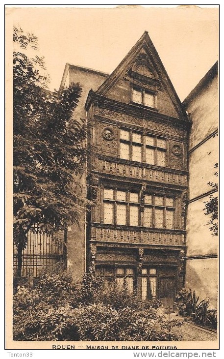 ROUEN - 76 -      Maison De Diane De Poitiers -    - ENCH11 - - Rouen