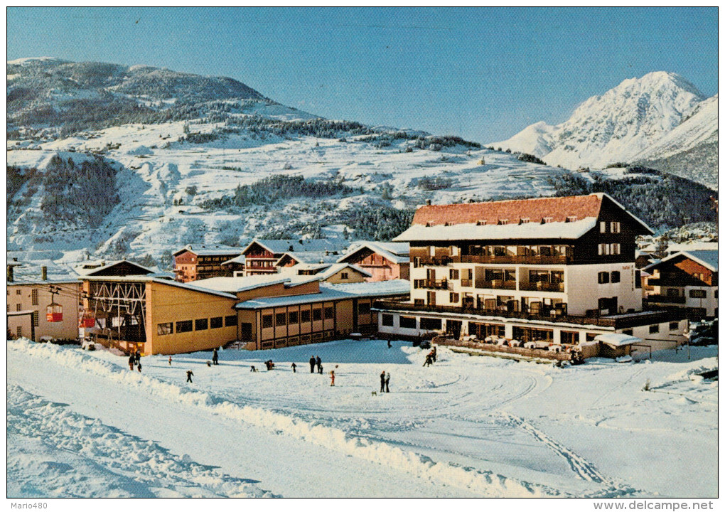 BORMIO    HOTEL   FUNIVIA     (VIAGGIATA) - Altri & Non Classificati