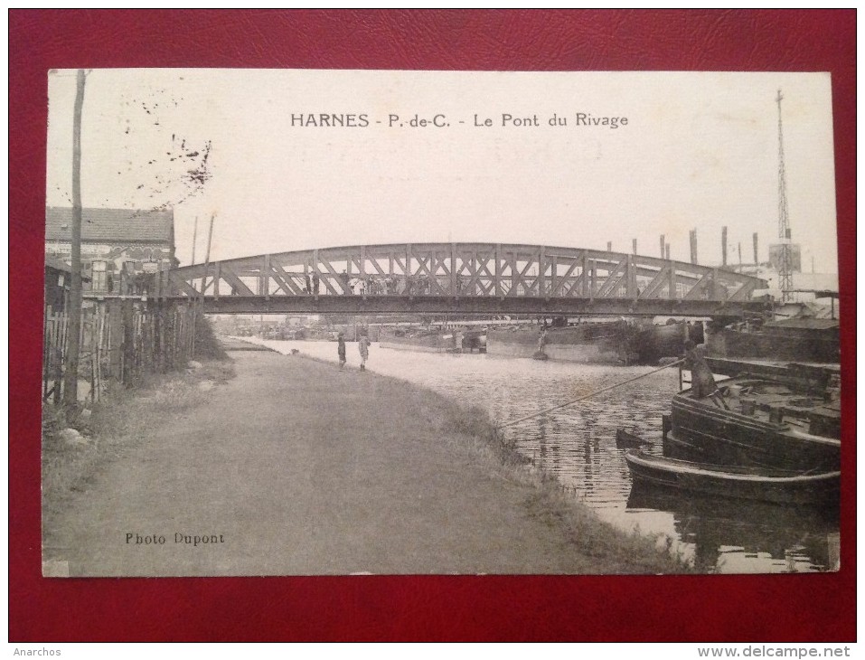62 Pas De Calais HARNES Le Pont Du Rivage - Harnes