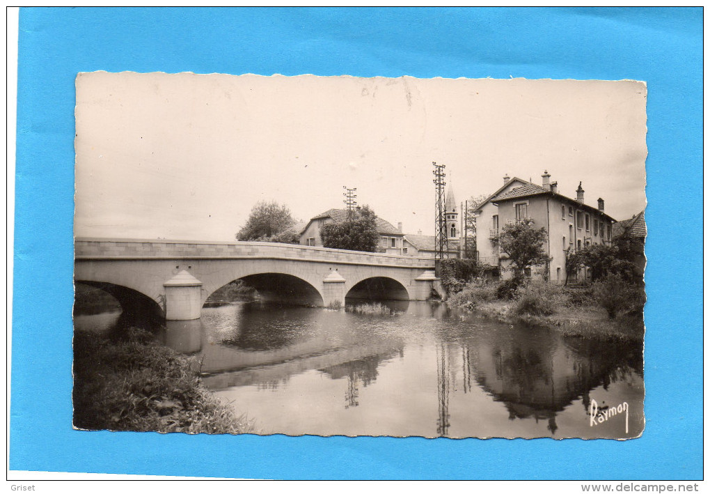 VALDOIE-Le Nouveau Pont Et L'entrée Du Village-beau Plan  A Voyagé En 1951-édition Brard - Valdoie